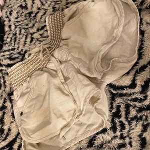 Tan shorts